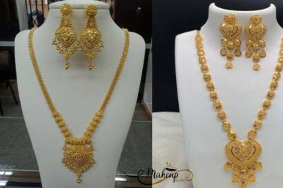 Modern Light Weight Gold Necklace Designs