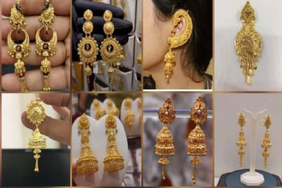 Latest Gold Jhumka Designs 2020