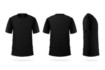 Black Tshirt For Mens