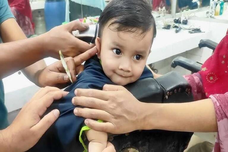 1 year baby girl hair cutting style