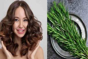 Rosemary leaves for hair