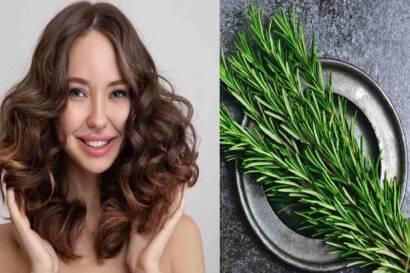 Rosemary leaves for hair